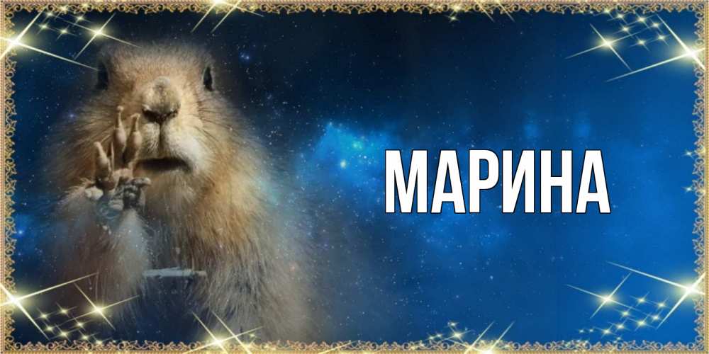 Открытка на каждый день с именем, Марина Главная спокойной ночи сладких снов Прикольная открытка с пожеланием онлайн скачать бесплатно 