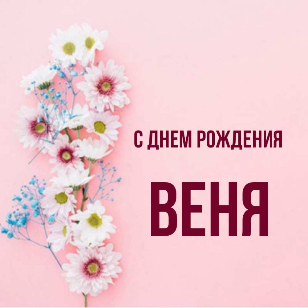 Веня с днем рождения