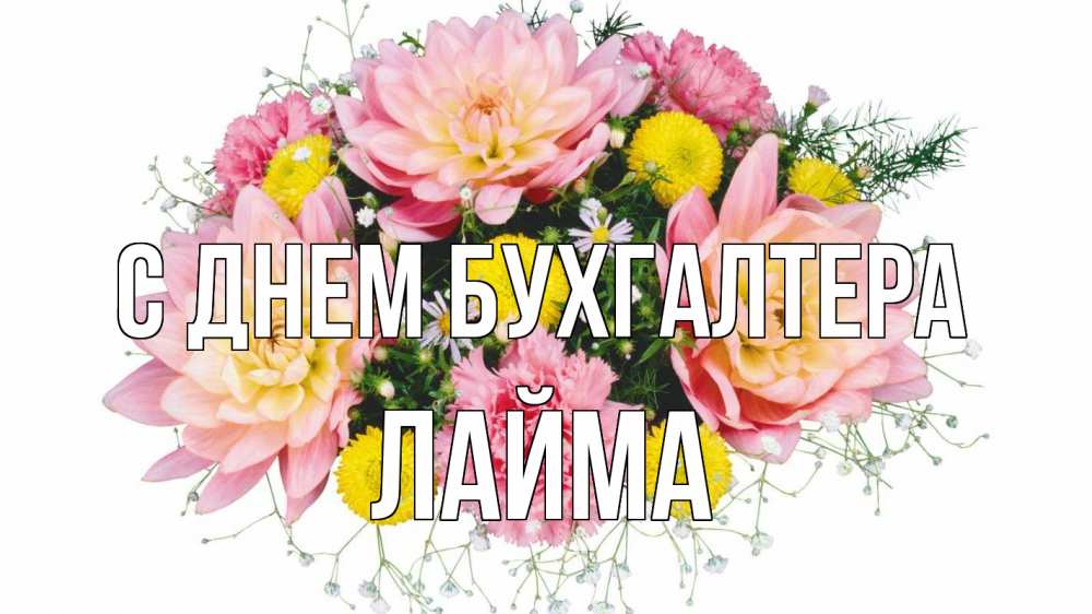 Открытка на каждый день с именем, Лайма С днем бухгалтера с днем бухгалтера Прикольная открытка с пожеланием онлайн скачать бесплатно 