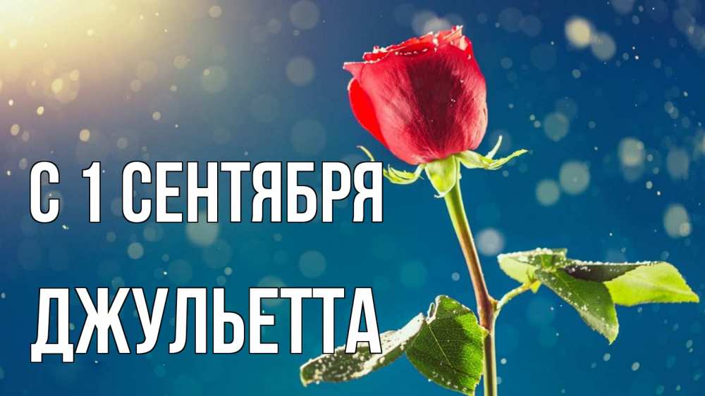 Открытка на каждый день с именем, Джульетта С 1 сентября с днем знаний Прикольная открытка с пожеланием онлайн скачать бесплатно 