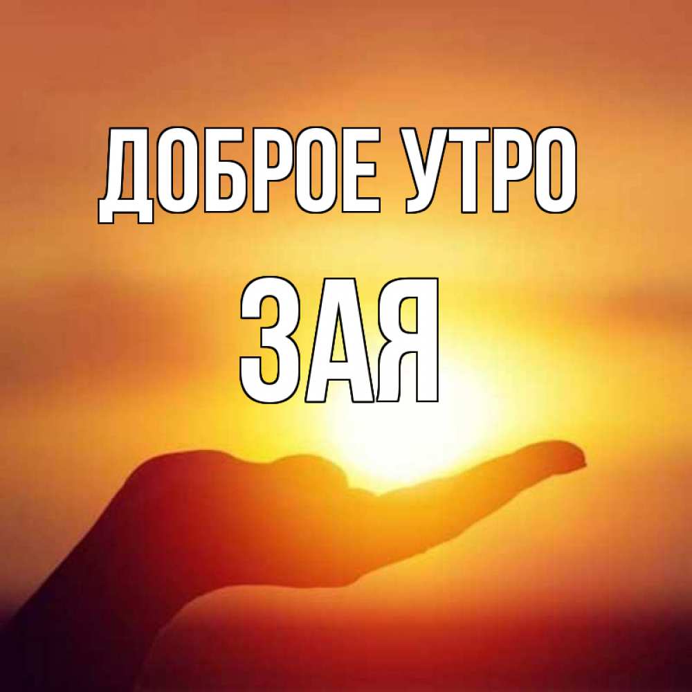 Картинки с добрым утром моя любовь зая, для