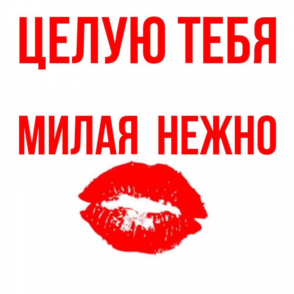 Целую милый картинки