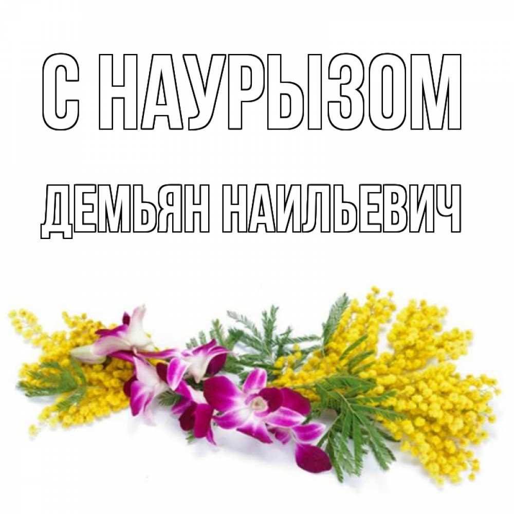 Картинка С наурызом, Демьян Наильевич