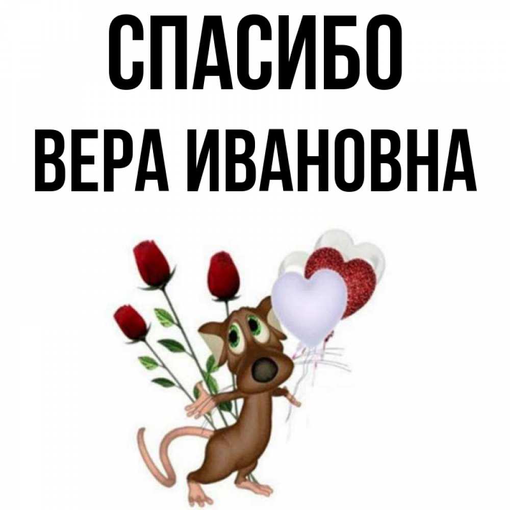 Спасибо Вера