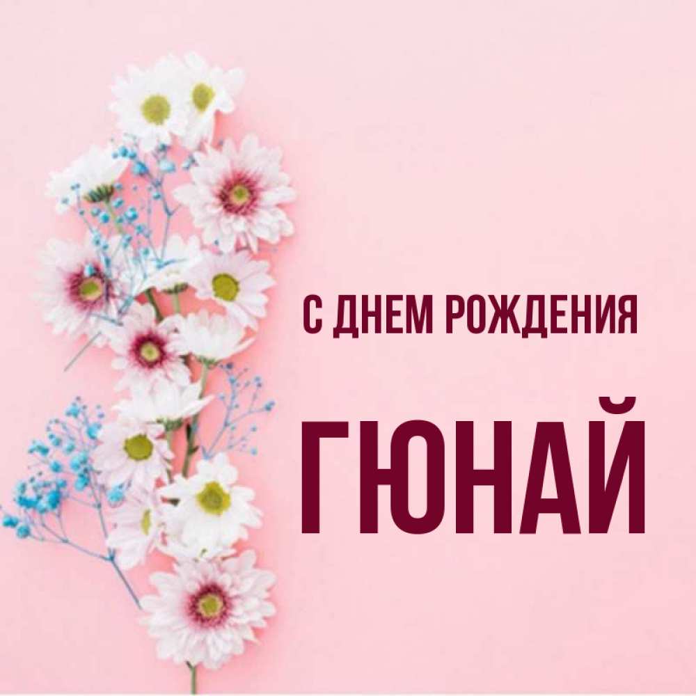 Гюнай с днем рождения картинки