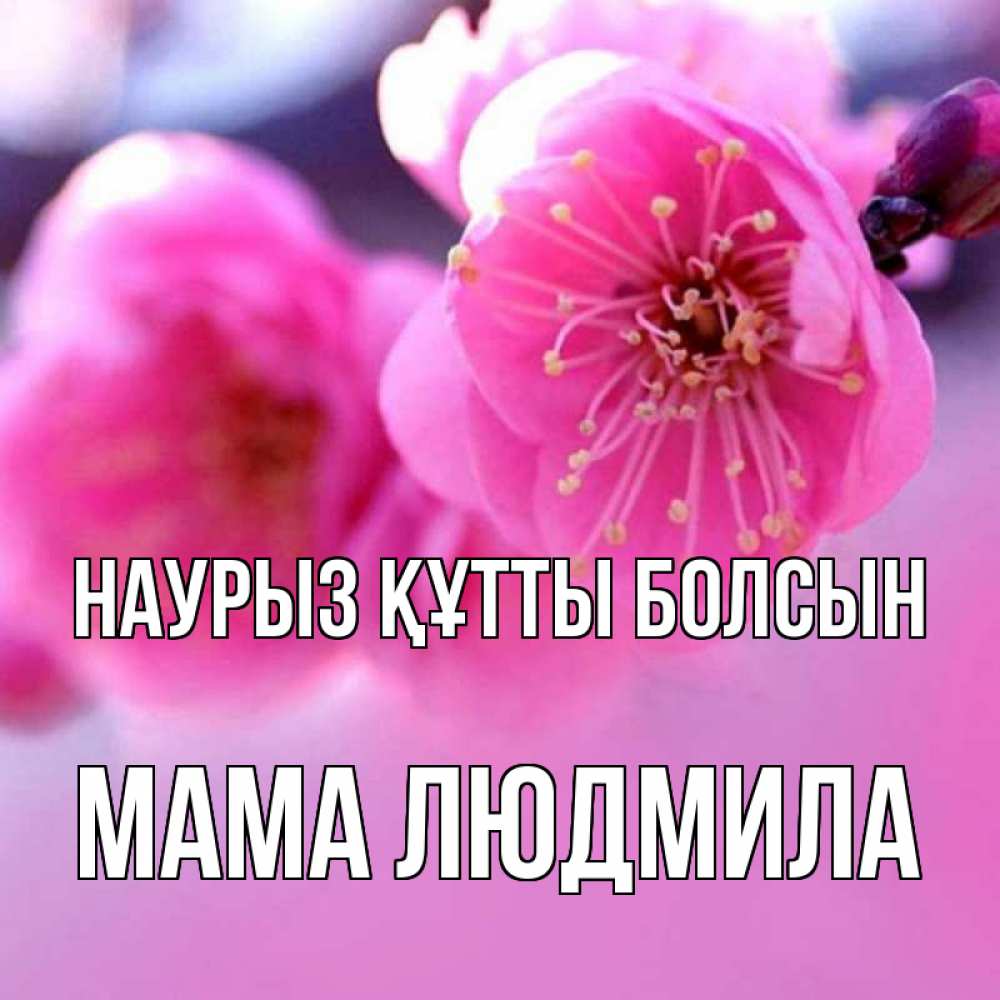 Картинка Наурыз құтты болсын, Мама Людмила