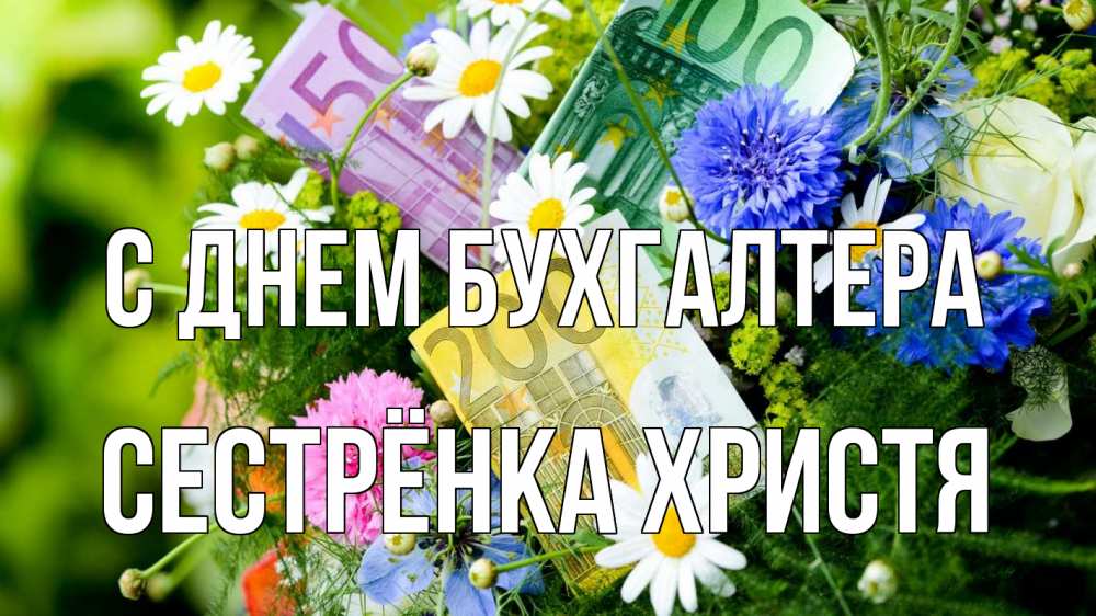 Открытка на каждый день с именем, Сестрёнка-Христя С днем бухгалтера с днем бухгалтера Прикольная открытка с пожеланием онлайн скачать бесплатно 