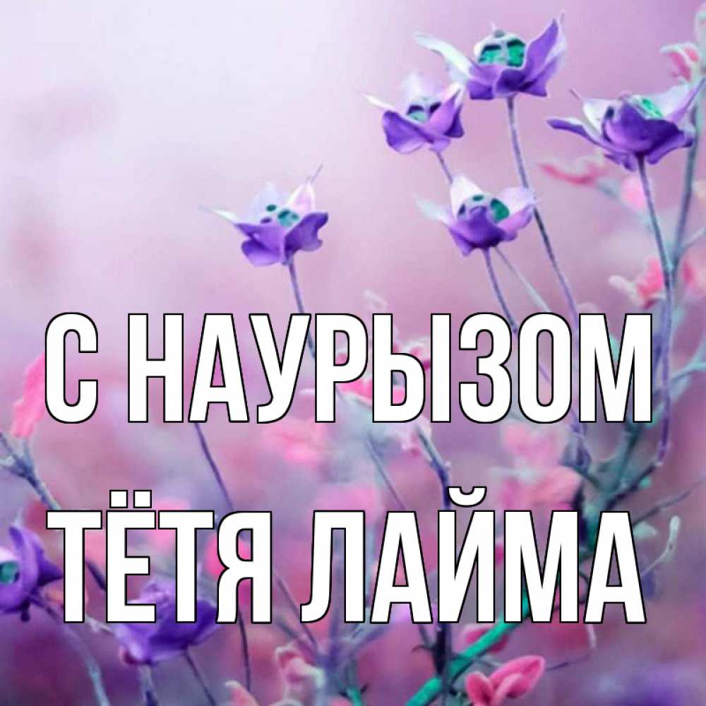 Открытка на каждый день с именем, Тётя-Лайма С наурызом международный женский день 2 Прикольная открытка с пожеланием онлайн скачать бесплатно 