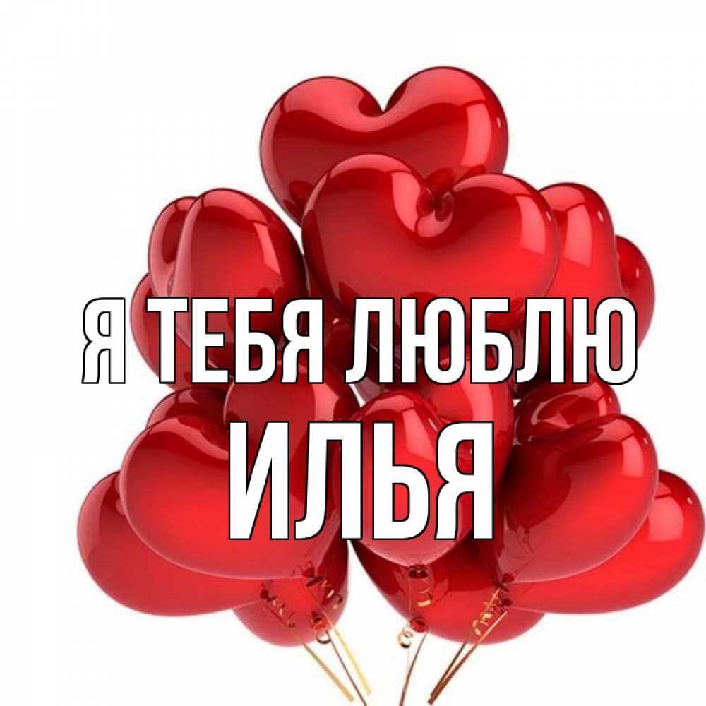 Илья Я Тебя Люблю
