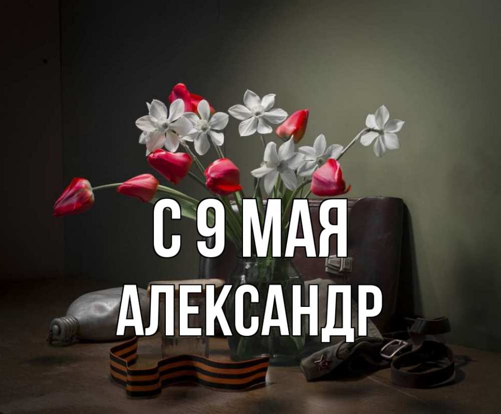 Открытка на каждый день с именем, Александр С 9 мая 9 мая Прикольная открытка с пожеланием онлайн скачать бесплатно 