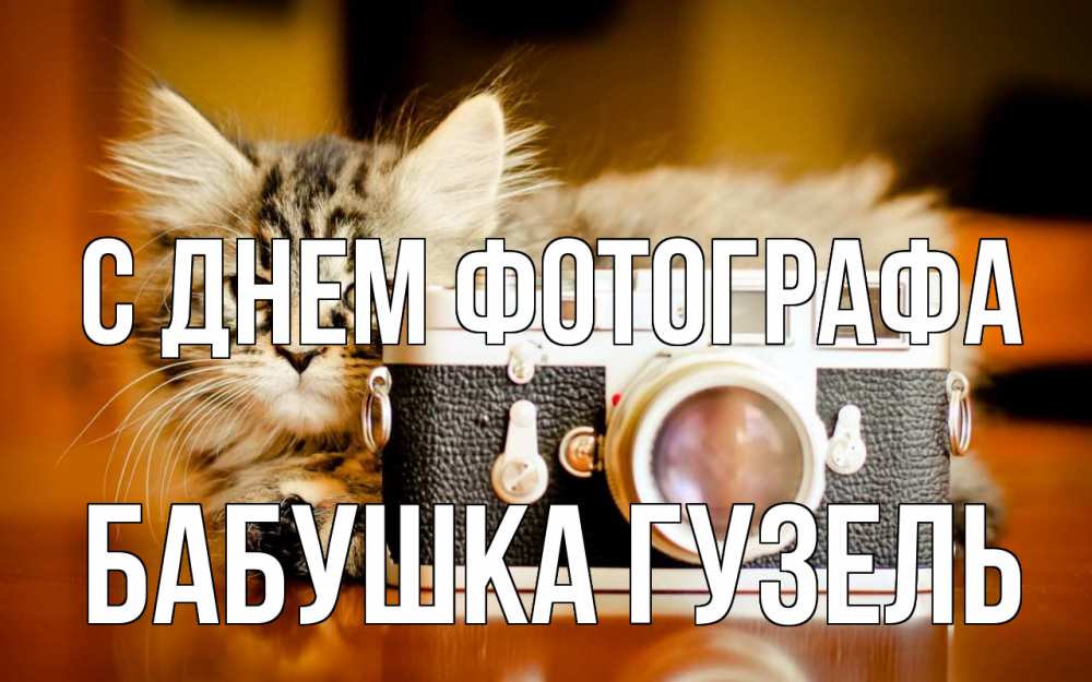 Открытка на каждый день с именем, Бабушка-Гузель С днем фотографа с днем фотографа Прикольная открытка с пожеланием онлайн скачать бесплатно 