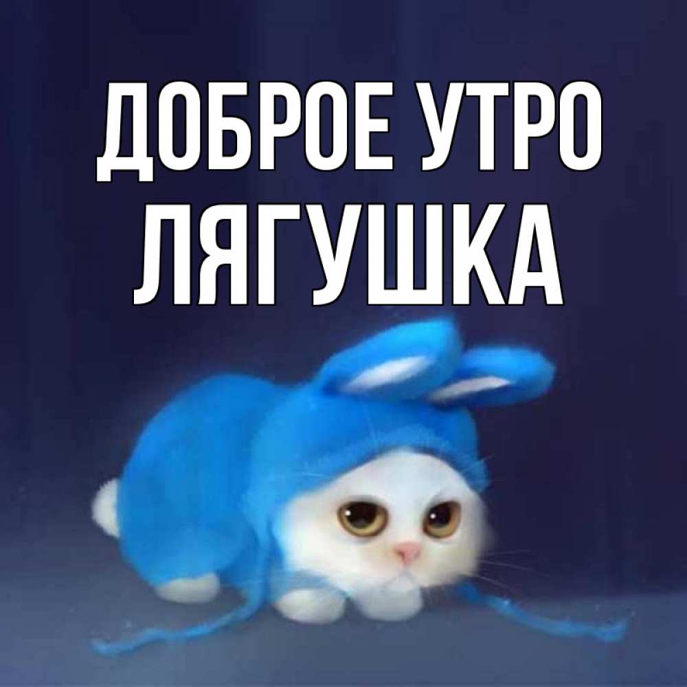 Открытка на каждый день с именем, Лягушка Доброе утро открытки красивые скачать бесплатно Прикольная открытка с пожеланием онлайн скачать бесплатно 