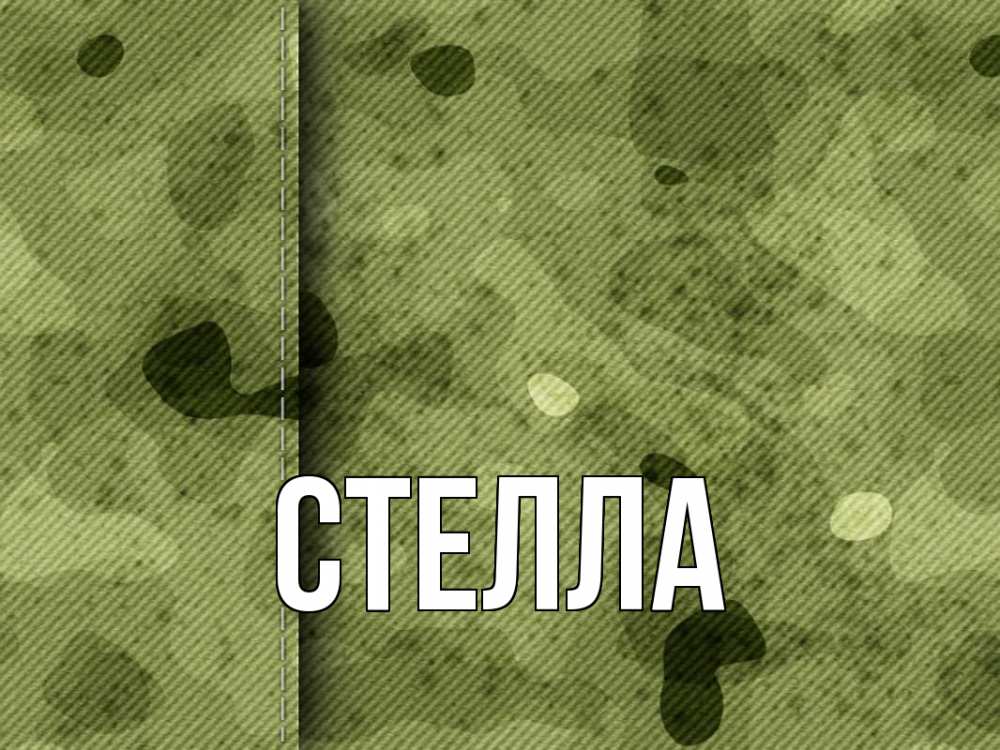 Открытка на каждый день с именем, Стелла Главная 23 февраля Прикольная открытка с пожеланием онлайн скачать бесплатно 