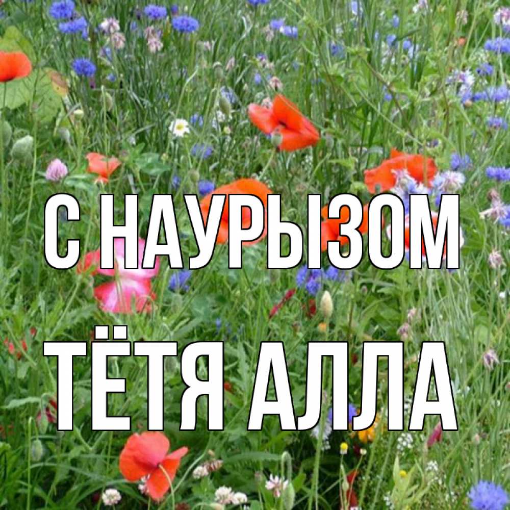 Открытка на каждый день с именем, Тётя-Алла С наурызом праздник весны наурыз супер открытка Прикольная открытка с пожеланием онлайн скачать бесплатно 