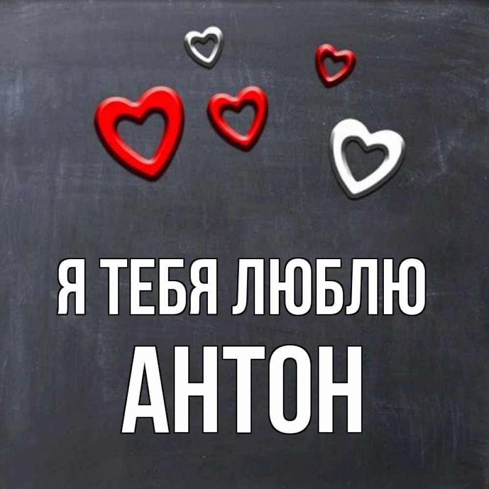 Люблю антона картинки