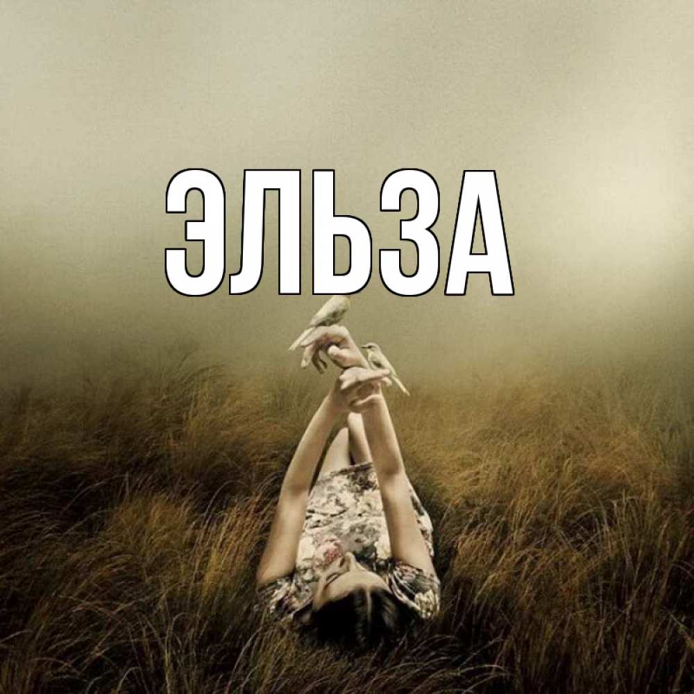 Открытка на каждый день с именем, Эльза Главная девушка с голубями Прикольная открытка с пожеланием онлайн скачать бесплатно 