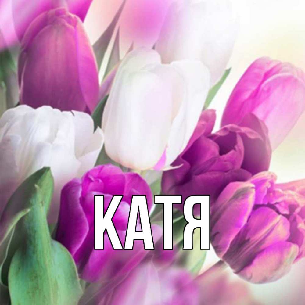 Открытка на каждый день с именем, Катя Главная весна 1 Прикольная открытка с пожеланием онлайн скачать бесплатно 