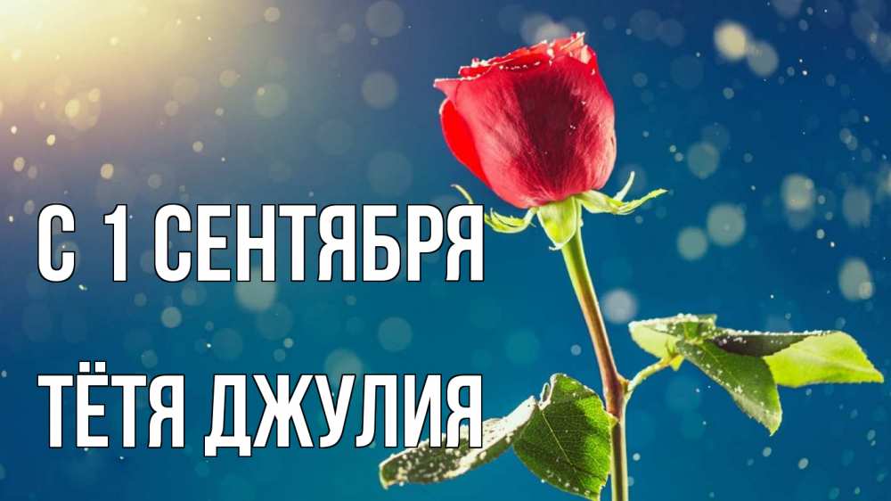 Открытка на каждый день с именем, Тётя-Джулия С 1 сентября с днем знаний Прикольная открытка с пожеланием онлайн скачать бесплатно 