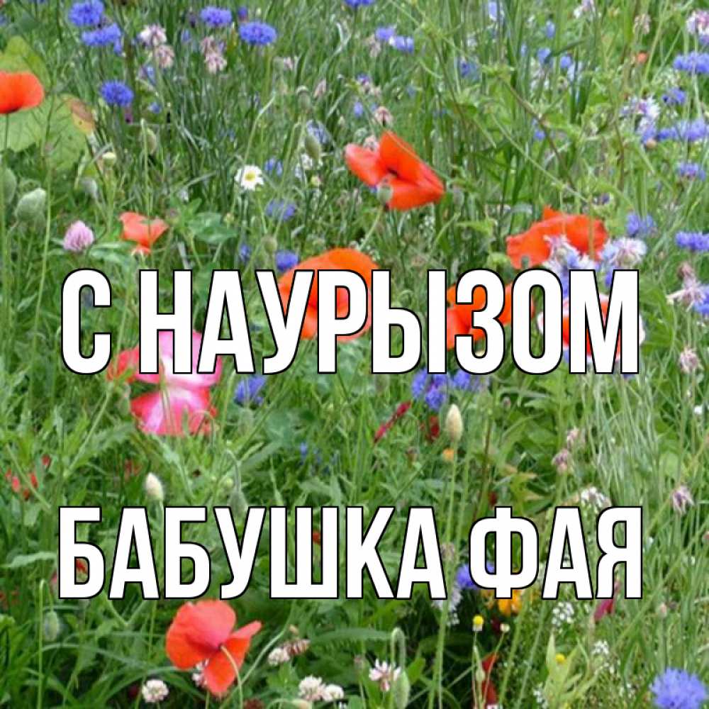 Открытка на каждый день с именем, Бабушка-Фая С наурызом праздник весны наурыз супер открытка Прикольная открытка с пожеланием онлайн скачать бесплатно 