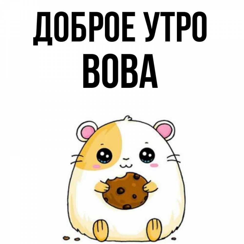 Доброе утро вовочка картинки