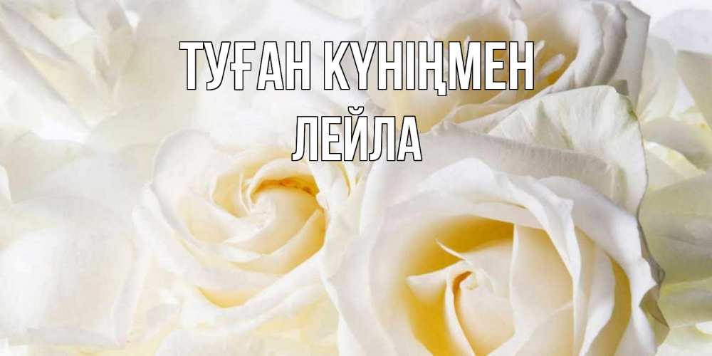 Открытка на каждый день с именем, Лейла Туған күніңмен открыточки на день рождения любимым Прикольная открытка с пожеланием онлайн скачать бесплатно 
