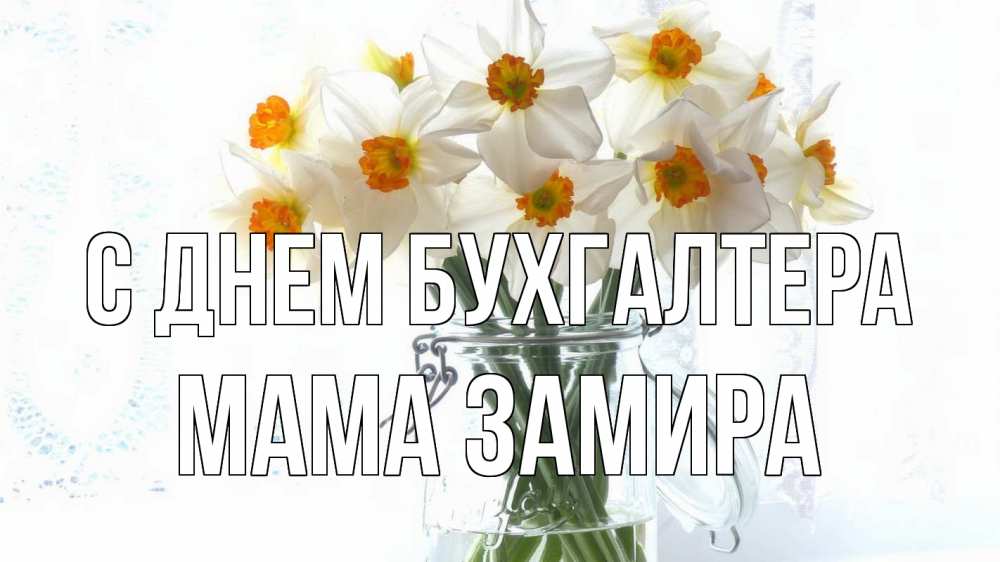 Открытка на каждый день с именем, Мама-Замира С днем бухгалтера с днем бухгалтера Прикольная открытка с пожеланием онлайн скачать бесплатно 