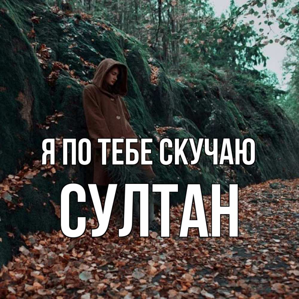 Открытка на каждый день с именем, Султан Я по тебе скучаю скука 1 Прикольная открытка с пожеланием онлайн скачать бесплатно 