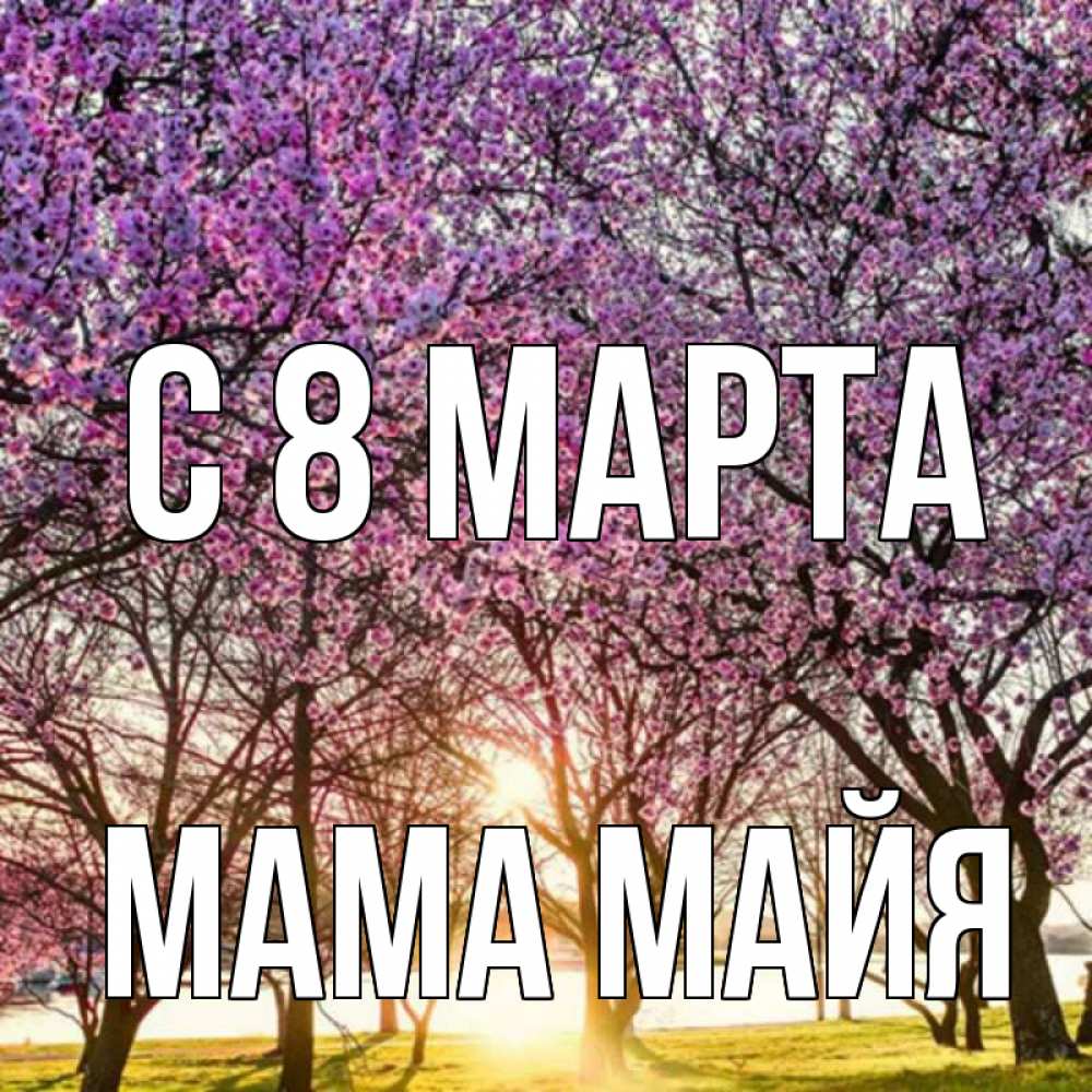 Картинка С 8 марта, Мама Майя