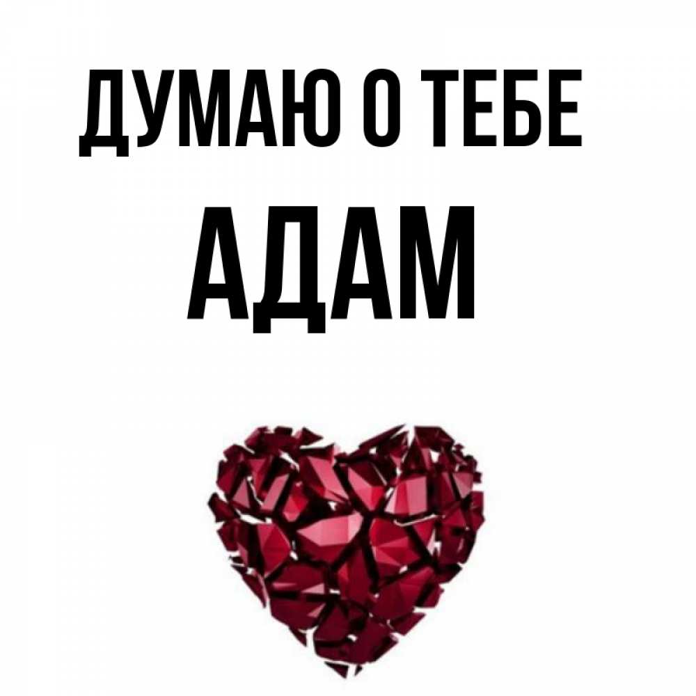 Adam о тебе малая