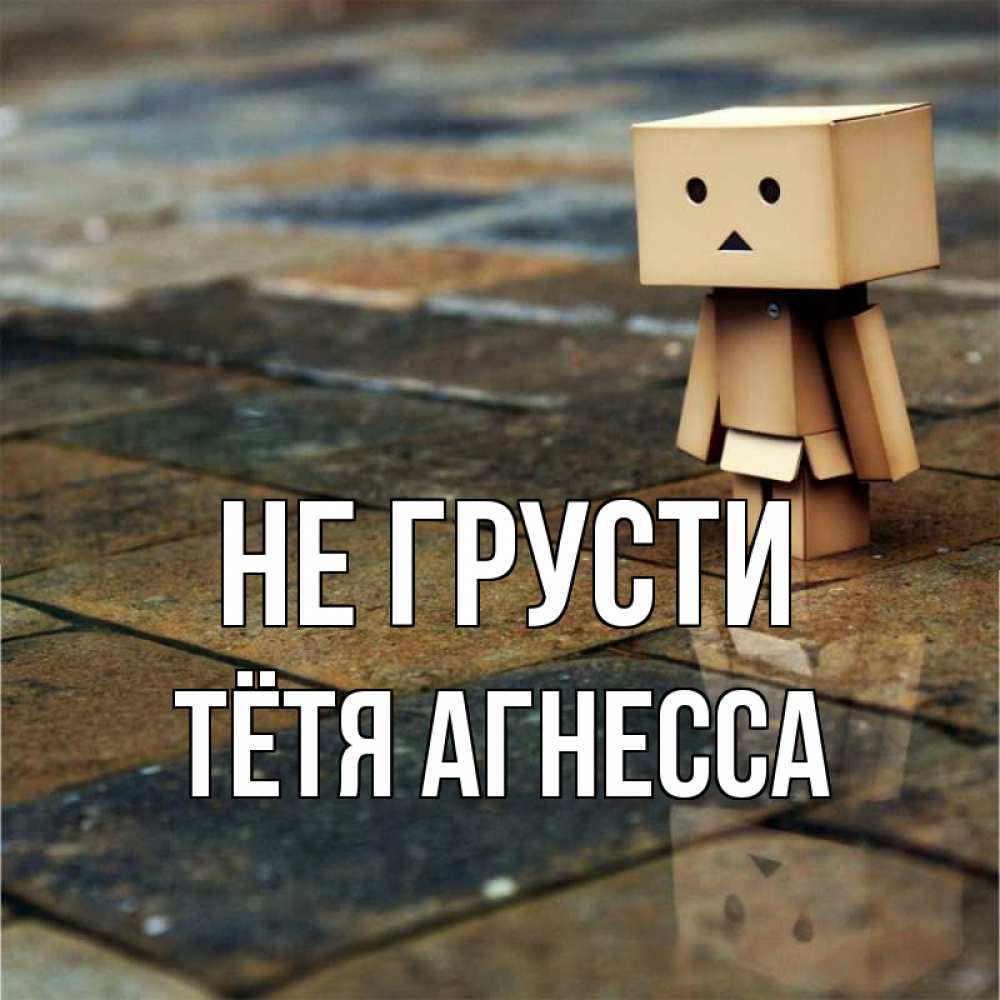 Открытка на каждый день с именем, Тётя-Агнесса Не грусти Стив Прикольная открытка с пожеланием онлайн скачать бесплатно 