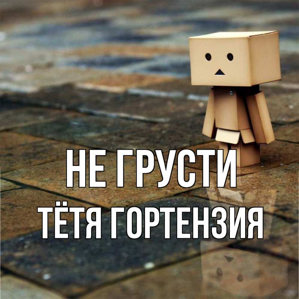 Открытка на каждый день с именем, Тётя-Гортензия Не грусти Стив Прикольная открытка с пожеланием онлайн скачать бесплатно 