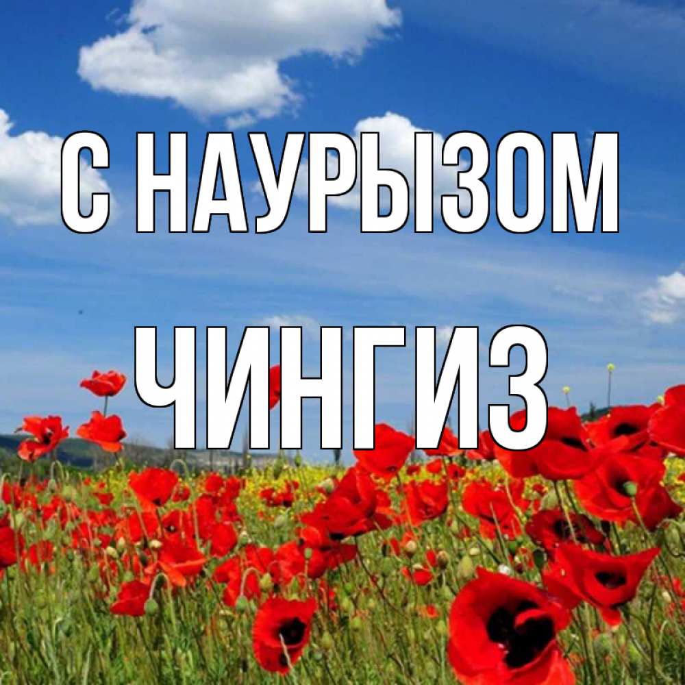 Открытка на каждый день с именем, Чингиз С наурызом праздник весны наурыз очень красивая картинка Прикольная открытка с пожеланием онлайн скачать бесплатно 
