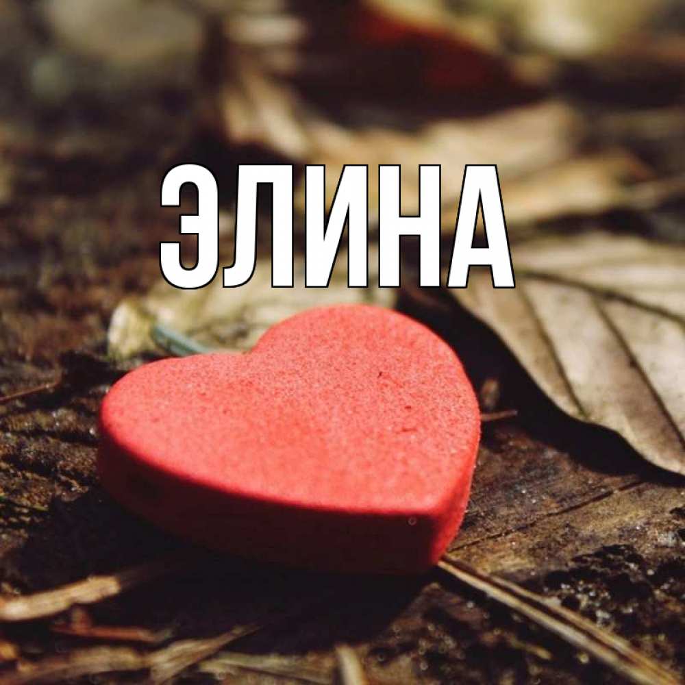 Открытка на каждый день с именем, Элина Главная листья деревье 4 Прикольная открытка с пожеланием онлайн скачать бесплатно 