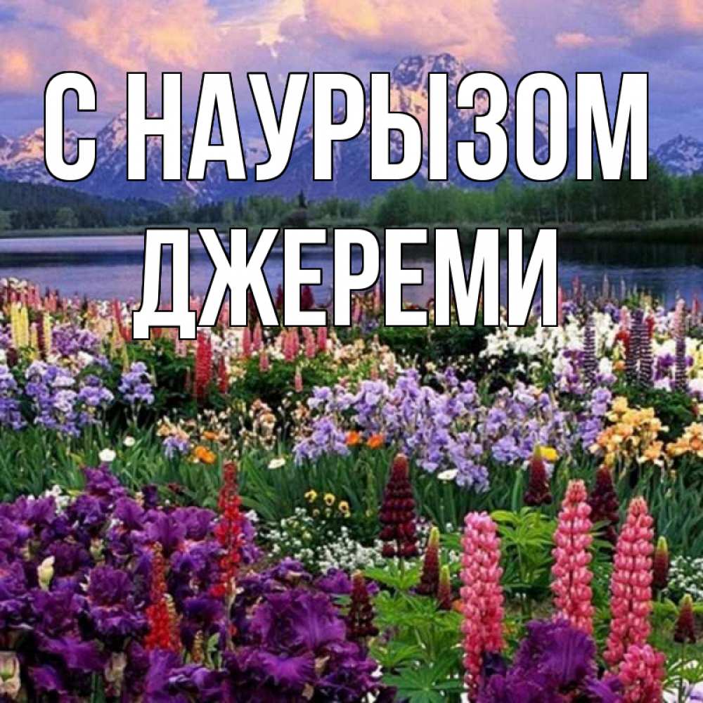 Открытка на каждый день с именем, Джереми С наурызом праздник весны наурыз Прикольная открытка с пожеланием онлайн скачать бесплатно 