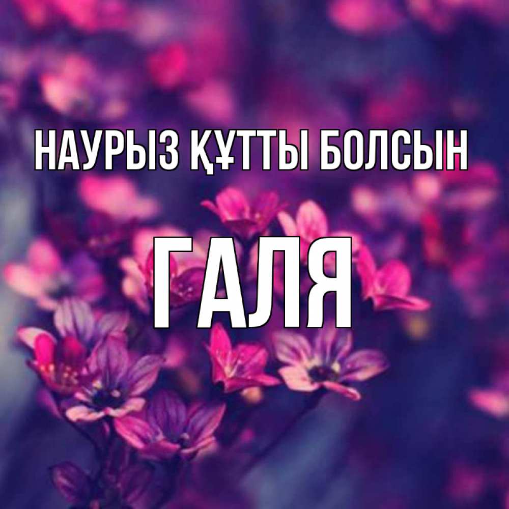 Картинка Наурыз құтты болсын, Галя