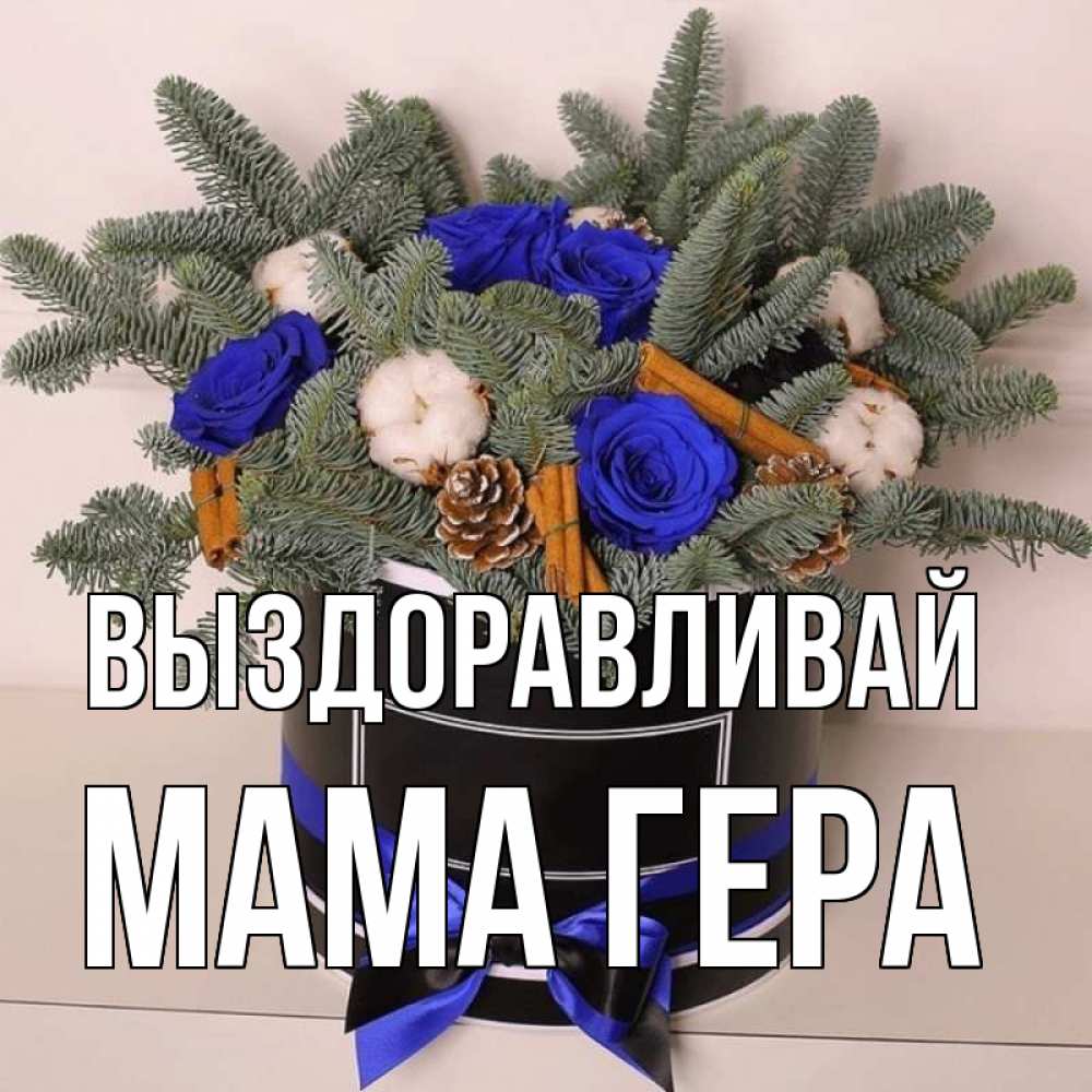 Открытка на каждый день с именем, Мама-Гера Выздоравливай короче кто то загрузил эти шишки Прикольная открытка с пожеланием онлайн скачать бесплатно 