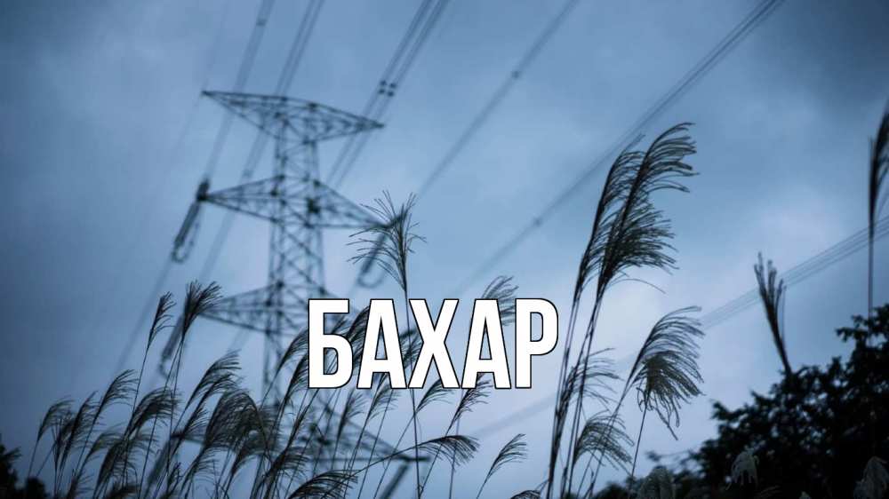 Открытка на каждый день с именем, Бахар Главная ЛЭП электричество Прикольная открытка с пожеланием онлайн скачать бесплатно 