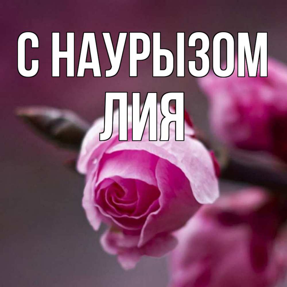 Открытка на каждый день с именем, Лия С наурызом весна Прикольная открытка с пожеланием онлайн скачать бесплатно 