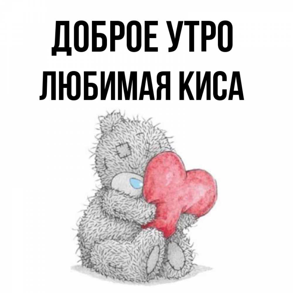 Люблю кису картинка