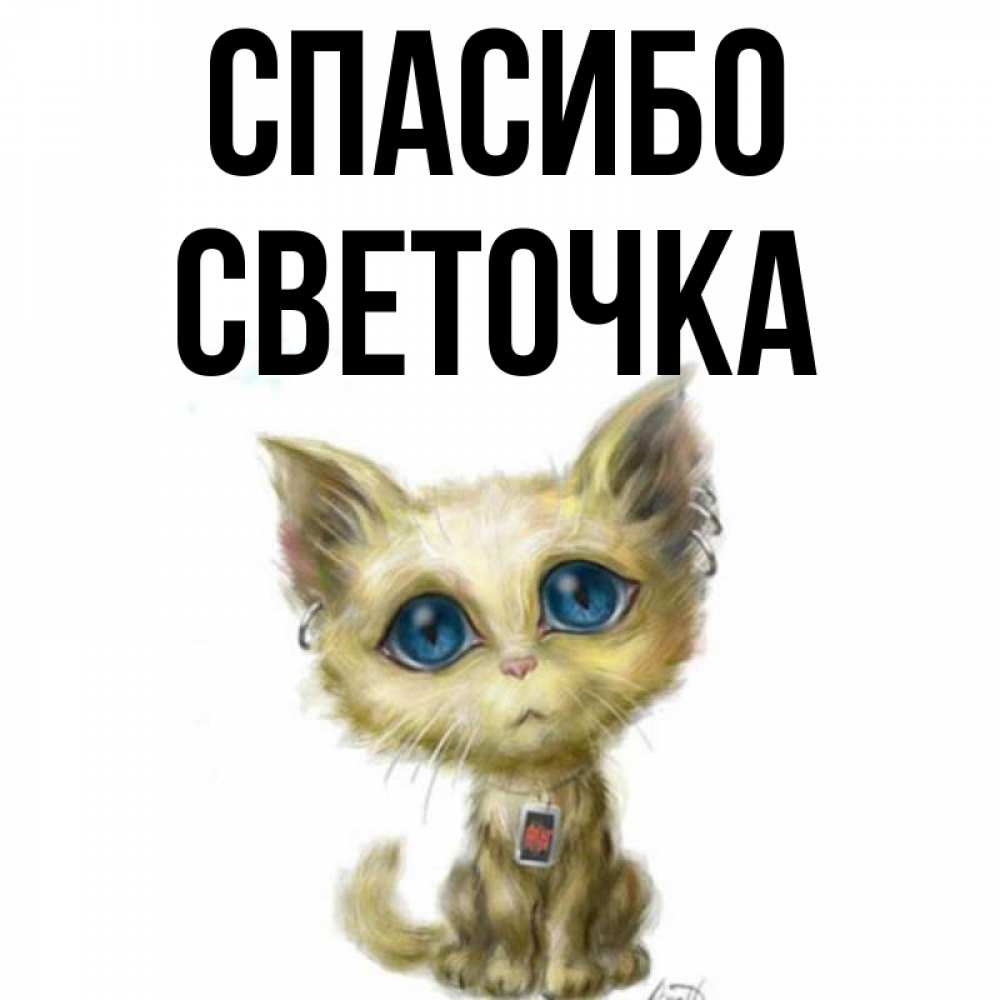 Спасибо светочка картинки