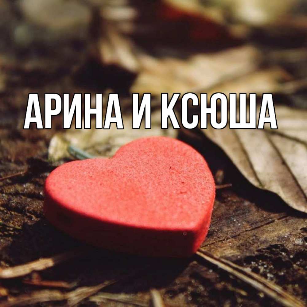 Картинка  с именем , Арина и Ксюша