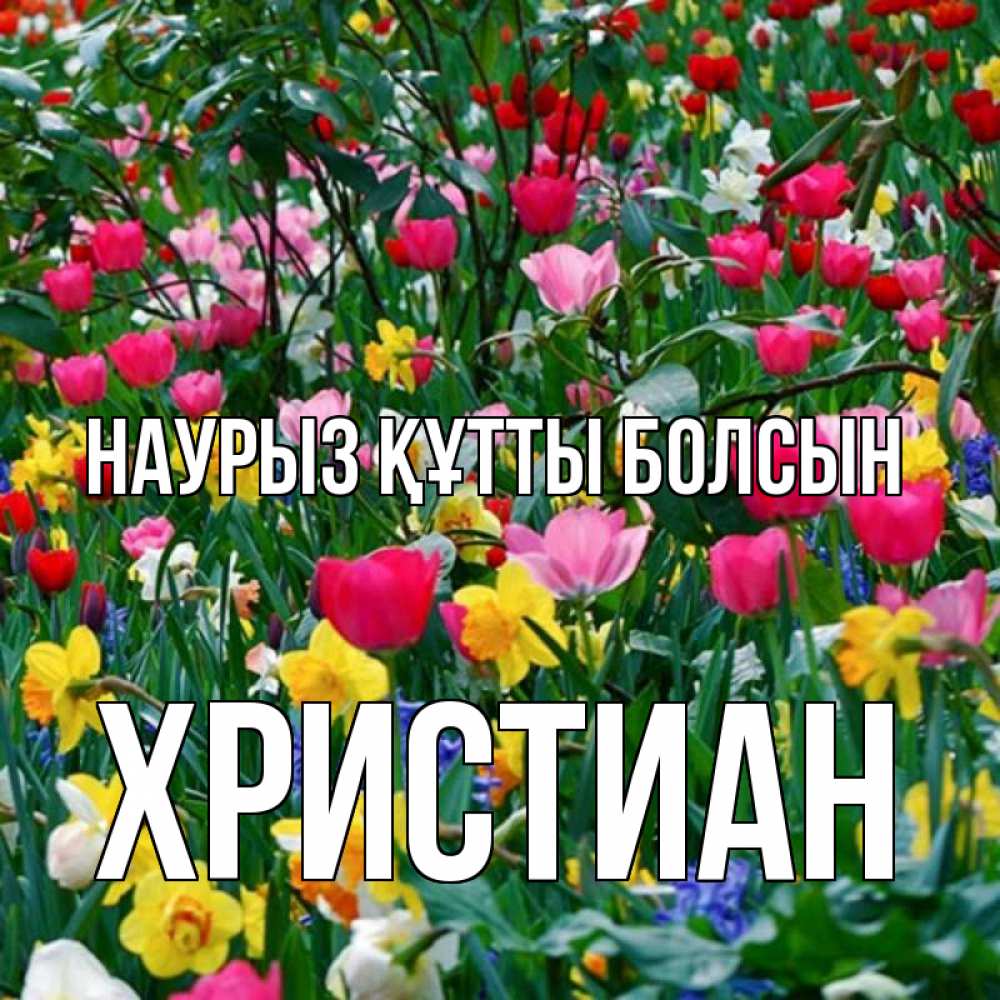 Открытка на каждый день с именем, Христиан Наурыз құтты болсын с наурызом поздравления для женщины Прикольная открытка с пожеланием онлайн скачать бесплатно 