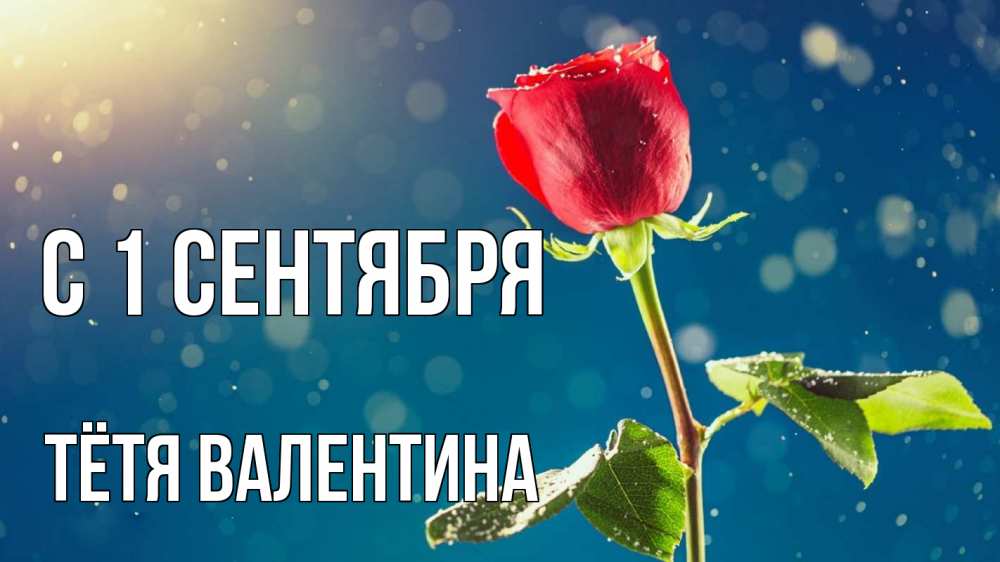 Открытка на каждый день с именем, Тётя-Валентина С 1 сентября с днем знаний Прикольная открытка с пожеланием онлайн скачать бесплатно 