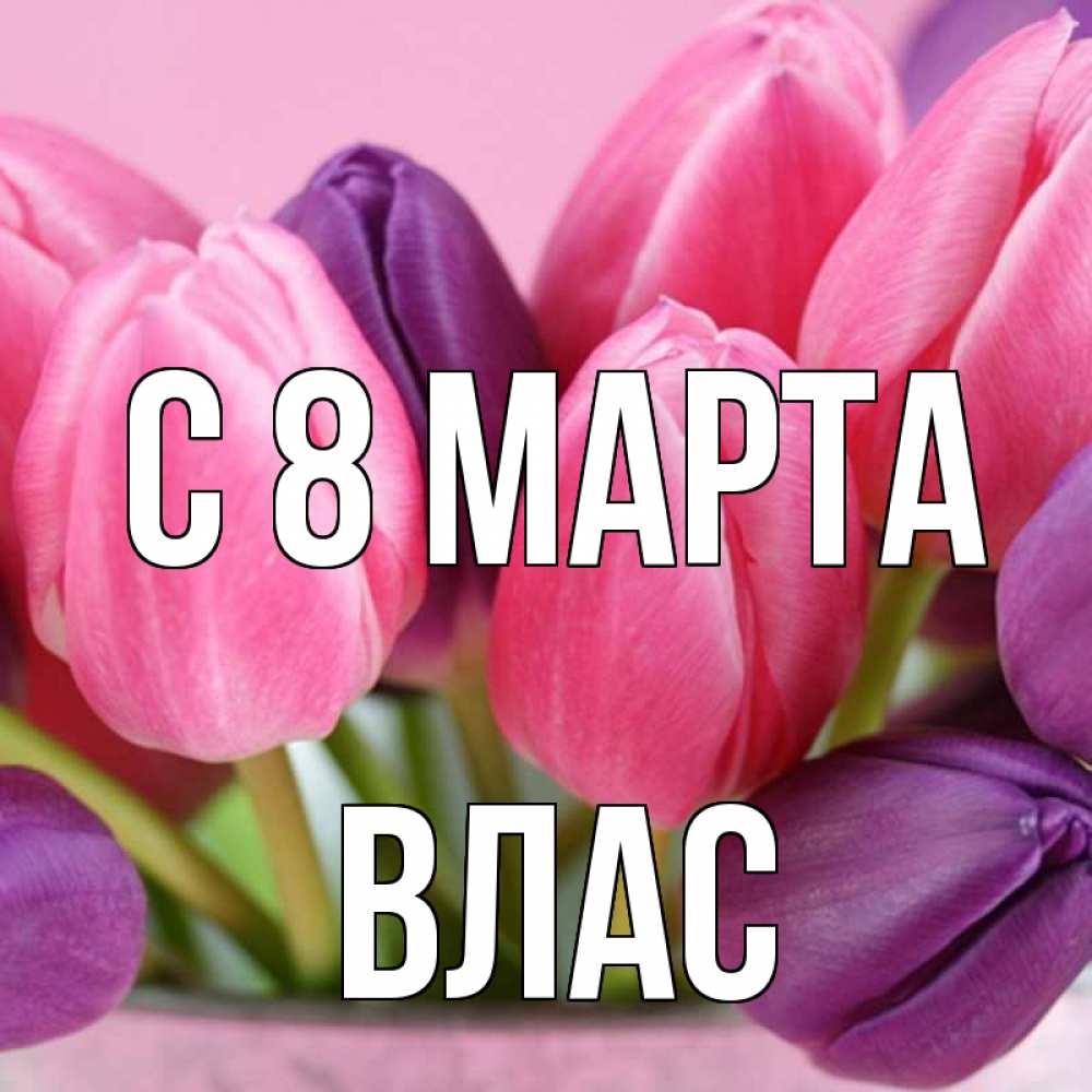 Картинка С 8 марта, Влас
