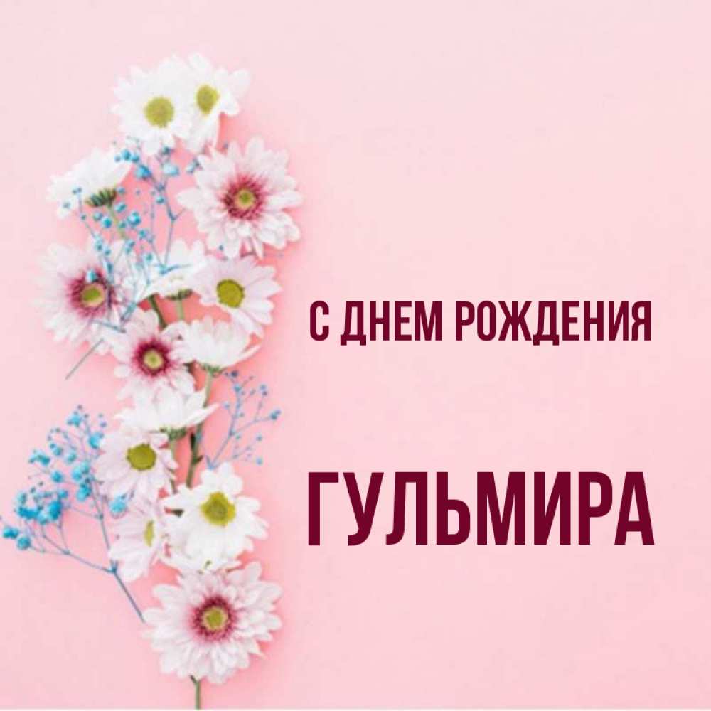 С днем рождения Гульмира