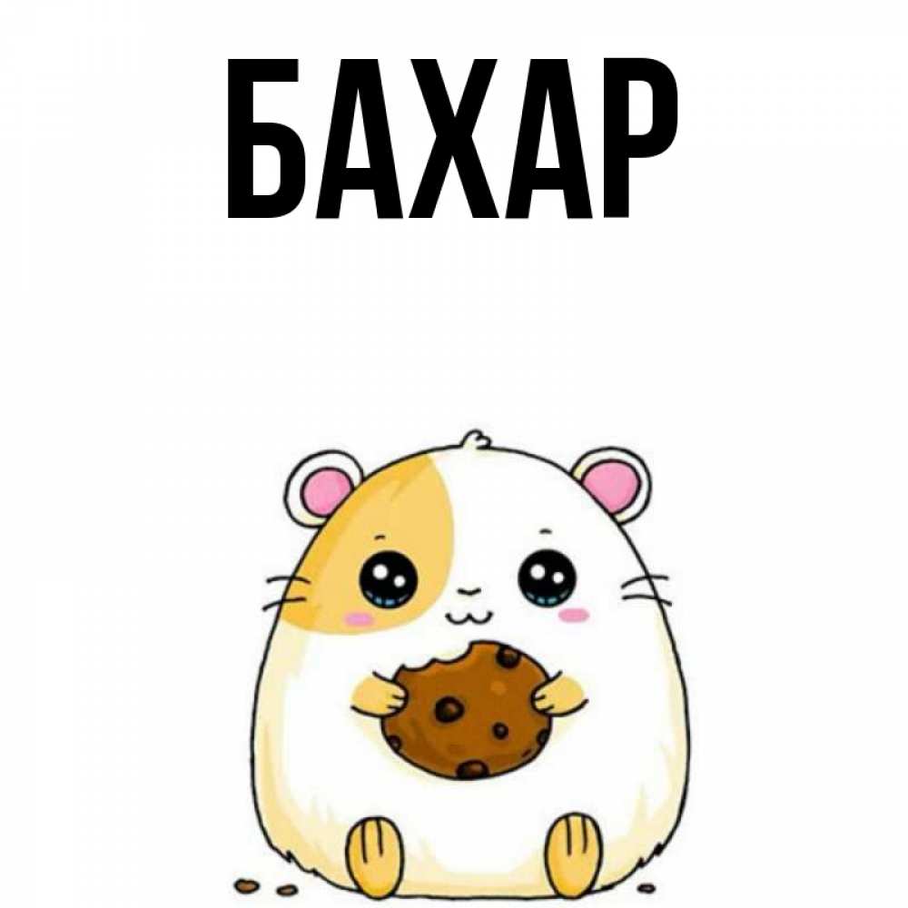 Открытка на каждый день с именем, Бахар Главная с днюхой Прикольная открытка с пожеланием онлайн скачать бесплатно 