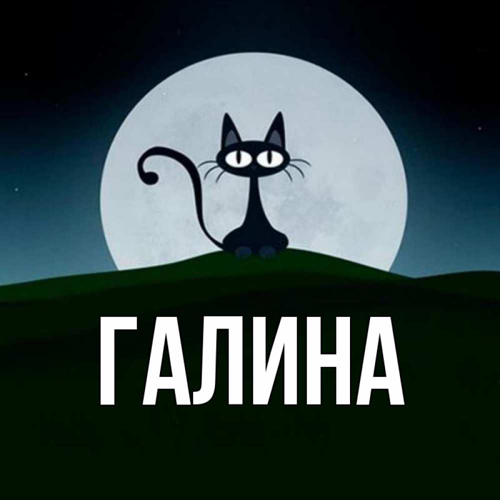 Открытка на каждый день с именем, Галина Главная хорошо выспаться ночью и без кошмаров Прикольная открытка с пожеланием онлайн скачать бесплатно 