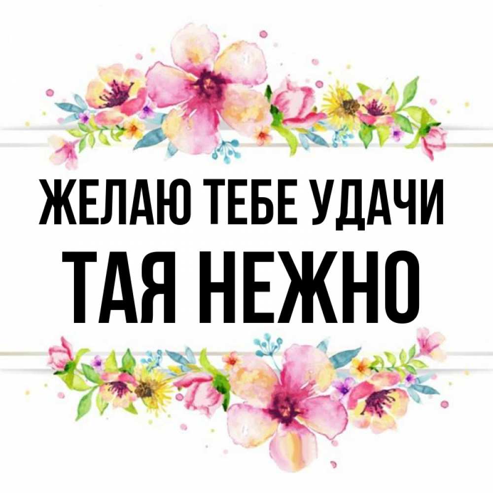 Тая нежная