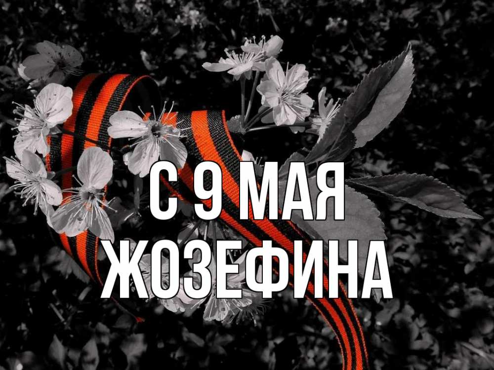 Открытка на каждый день с именем, Жозефина С 9 мая 9 мая Прикольная открытка с пожеланием онлайн скачать бесплатно 