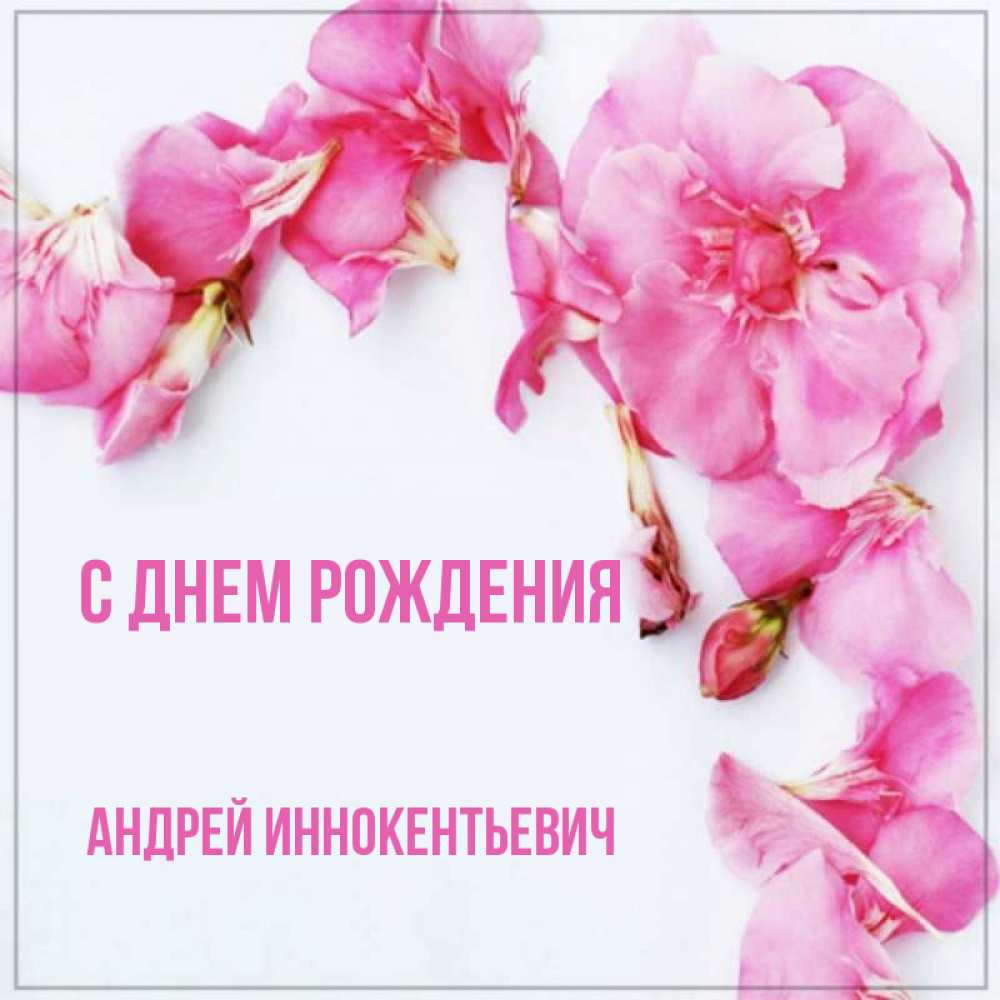 Картинка С днем рождения, Андрей Иннокентьевич